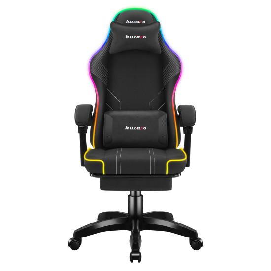 Huzaro Force 3.7 RGB Black Gaming-Stuhl