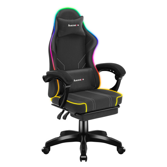 Huzaro Force 3.7 RGB Black Gaming-Stuhl