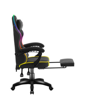 Huzaro Force 3.7 RGB Black Gaming-Stuhl