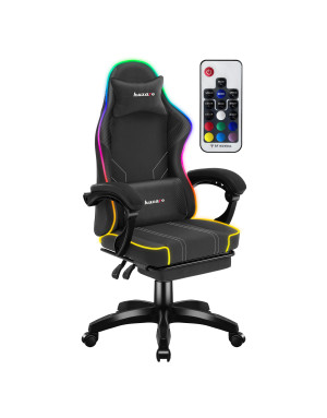 Huzaro Force 3.7 RGB Black Gaming-Stuhl