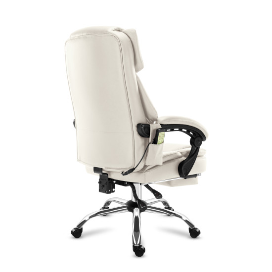 Mark Adler Boss 6.0 Beige Massage-Bürostuhl