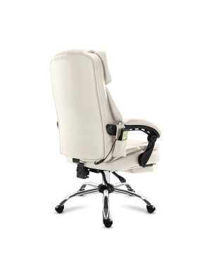 Mark Adler Boss 6.0 Beige Massage-Bürostuhl