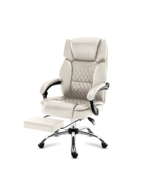 Mark Adler Boss 6.0 Beige Massage-Bürostuhl