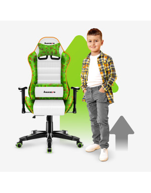 Huzaro Ranger 6.0 Pixel White Gaming-Stuhl für Kinder