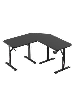 Huzaro Hero 7.3 Elektrischer Eckschreibtisch schwarz