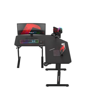 Huzaro Hero 7.3 Elektrischer Eckschreibtisch schwarz