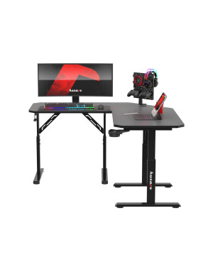 Huzaro Hero 7.3 Elektrischer Eckschreibtisch schwarz