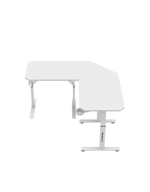 Huzaro Hero 7.3 elektrischer Eckschreibtisch Weiß