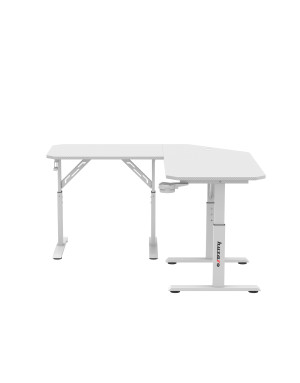 Huzaro Hero 7.3 elektrischer Eckschreibtisch Weiß