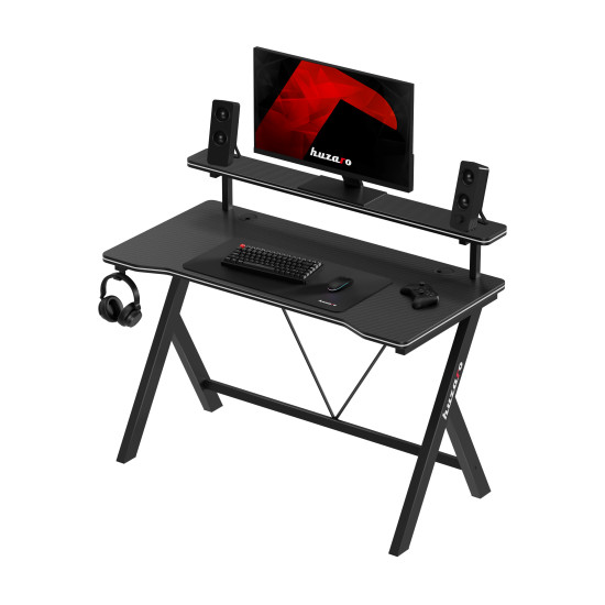 Huzaro Hero 1.9 Gaming-Schreibtisch Schwarz