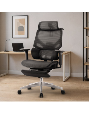 Ergonomischer Stuhl Mark Adler Expert 8.7 Schwarz Mesh