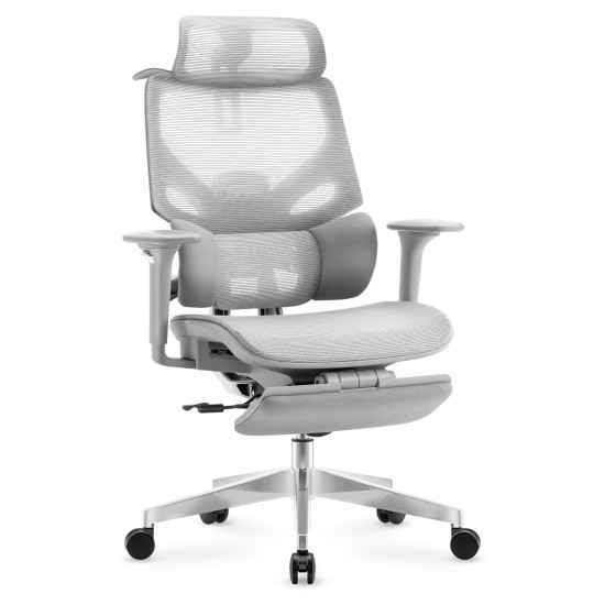 Ergonomischer Stuhl Mark Adler Expert 8.7 Grau Mesh