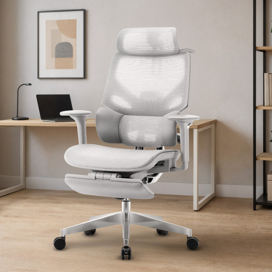 Ergonomischer Stuhl Mark Adler Expert 8.7 Grau Mesh