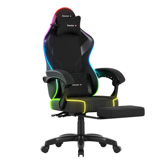 Huzaro Force 3.7 RGB LED Black Gaming-Stuhl