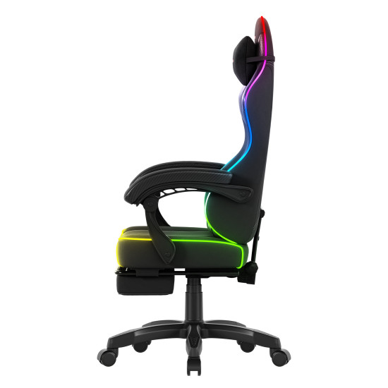 Huzaro Force 3.7 RGB LED Black Gaming-Stuhl