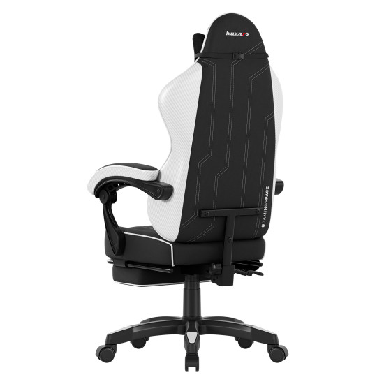 Huzaro Force 3.7 Weiss Carbon Gaming-Stuhl