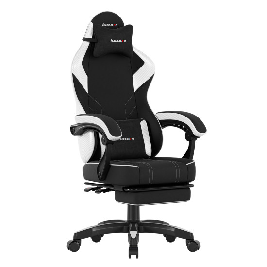 Huzaro Force 3.7 Weiss Carbon Gaming-Stuhl