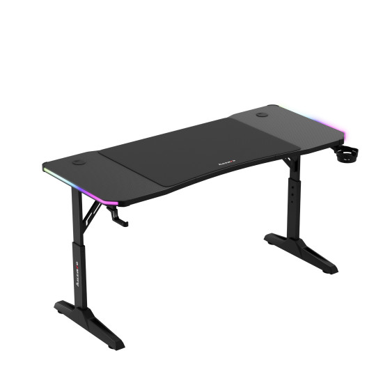 Huzaro Hero 3.6 Schwarz Gaming-Schreibtisch RGB LED