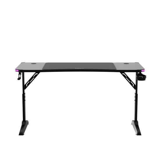 Huzaro Hero 3.6 Schwarz Gaming-Schreibtisch RGB LED