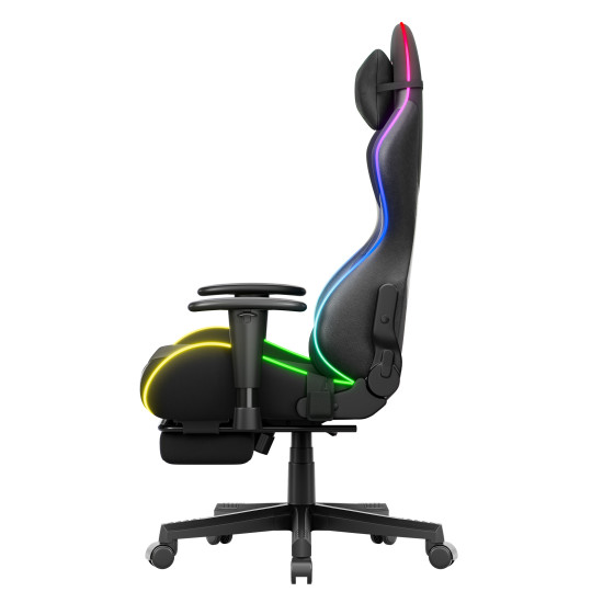 Huzaro Force 5.7 Schwarz RGB LED Gaming Stuhl