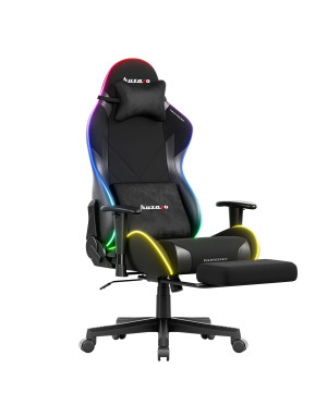 Huzaro Force 5.7 Schwarz RGB LED Gaming Stuhl