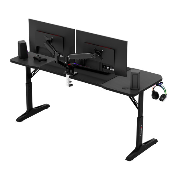 Huzaro Hero 4.6 Schwarz Gaming-Schreibtisch