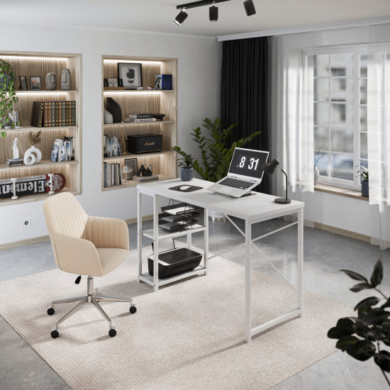 Mark Adler Leader 2.0 Weiss Schreibtisch