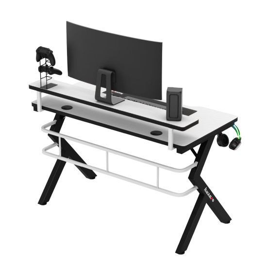 Huzaro Hero 5.0 Weiß Gaming-Schreibtisch