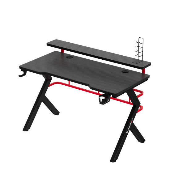 Huzaro Hero 5.0 Rot Gaming-Schreibtisch