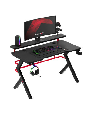 Huzaro Hero 5.0 Rot Gaming-Schreibtisch