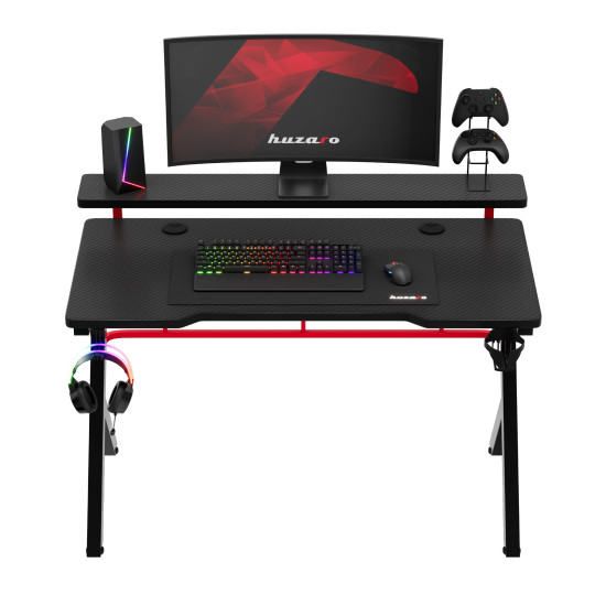 Huzaro Hero 5.0 Rot Gaming-Schreibtisch