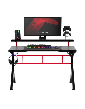 Huzaro Hero 5.0 Rot Gaming-Schreibtisch