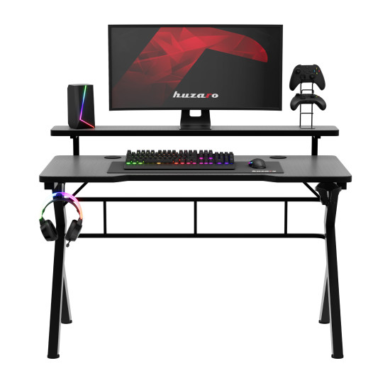 Huzaro Hero 5.0 Gaming-Schreibtisch Schwarz