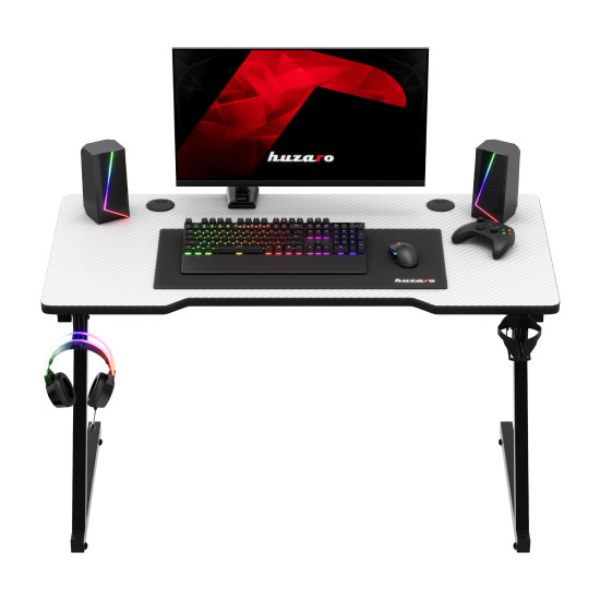 Huzaro Hero 2.5 Weiß Gaming-Schreibtisch