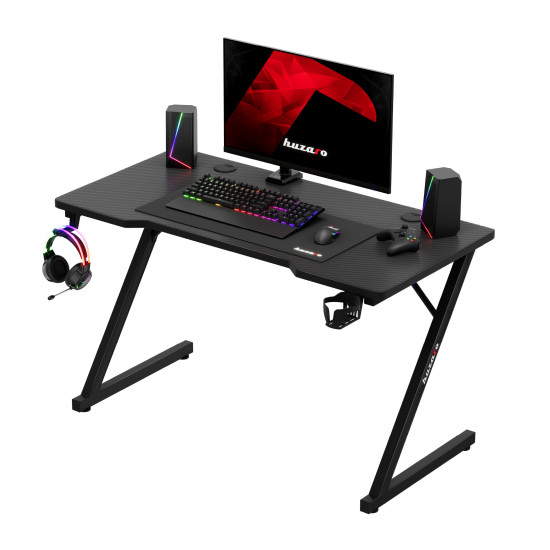 Huzaro Hero 2.5 Gaming-Schreibtisch Schwarz