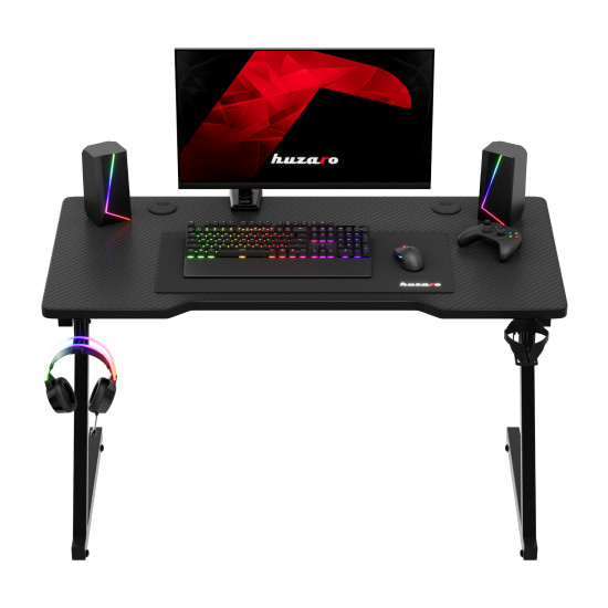 Huzaro Hero 2.5 Gaming-Schreibtisch Schwarz