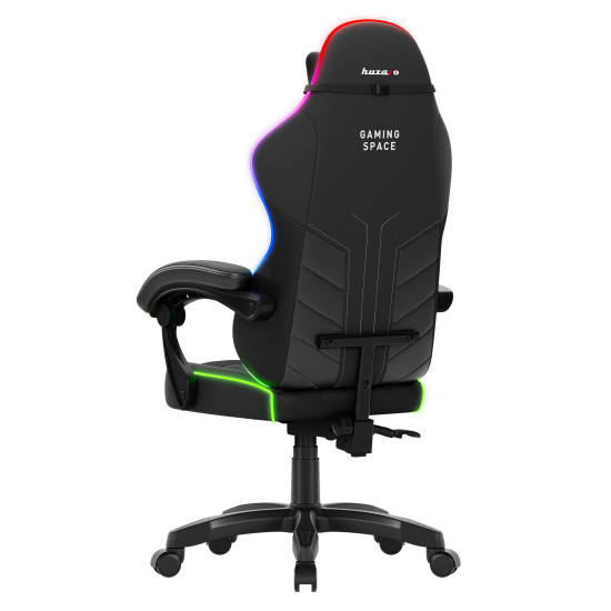 Huzaro Force 2.7 LED RGB Schwarz Gaming Stuhl