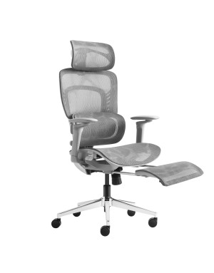 Mark Adler Visioner 8.3 Grau Massage-Bürostuhl