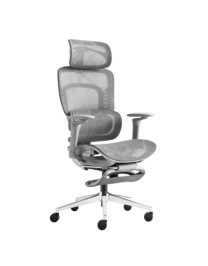 Mark Adler Visioner 8.3 Grau Massage-Bürostuhl