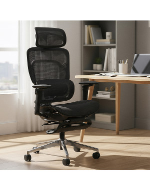 Mark Adler Visioner 8.3 Schwarz Massage-Bürostuhl
