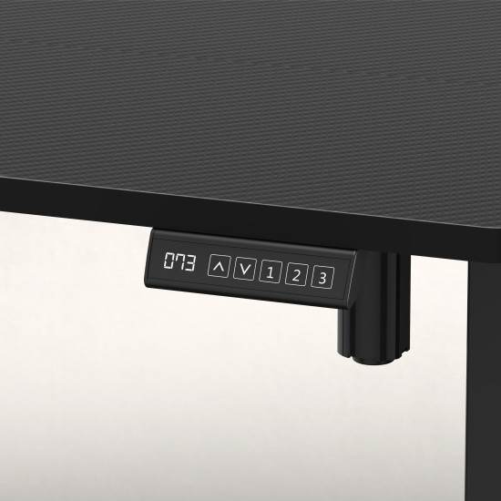 Huzaro Hero 7.9 Schwarzer elektrischer Schreibtisch
