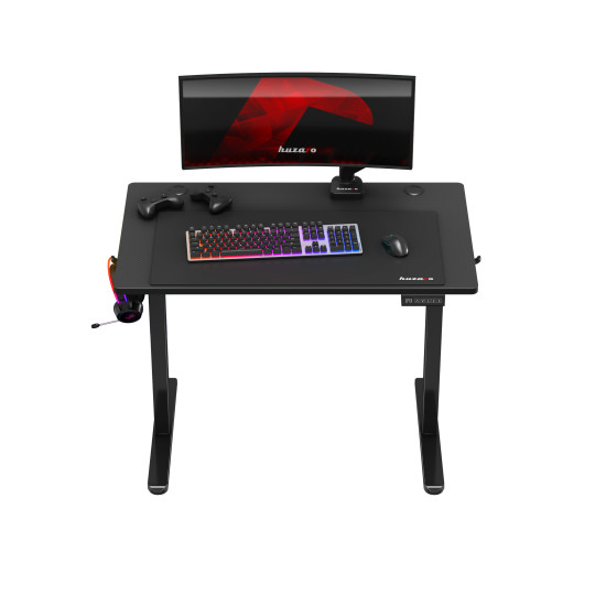 Huzaro Hero 7.9 Schwarzer elektrischer Schreibtisch