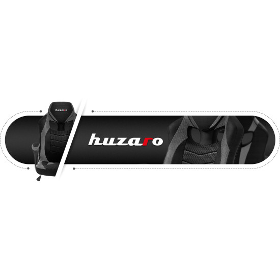 HUZARO FORCE 2.5 Grau Mesh Gaming Stuhl