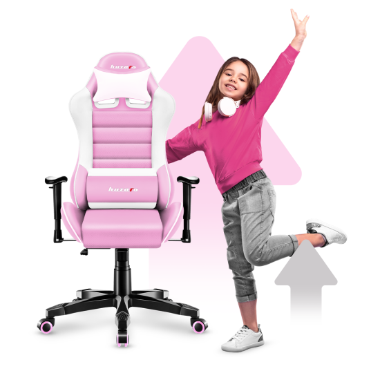 HUZARO RANGER 6.0 Rosa Gaming Stuhl für Kinder