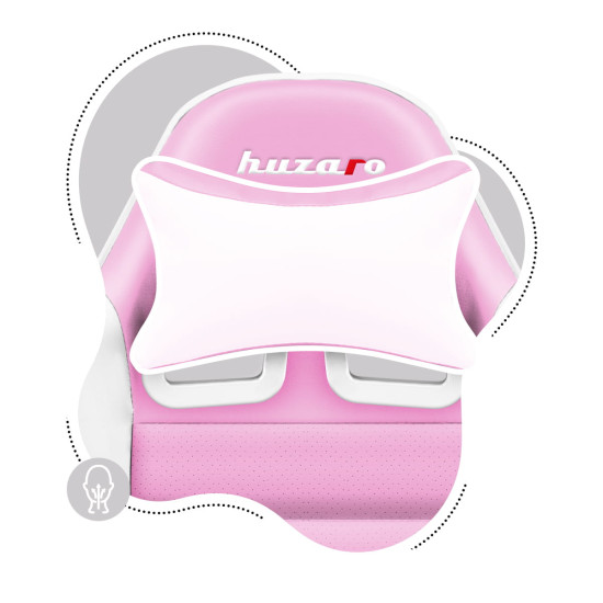 HUZARO RANGER 6.0 Rosa Gaming Stuhl für Kinder