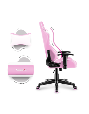 HUZARO RANGER 6.0 Rosa Gaming Stuhl für Kinder