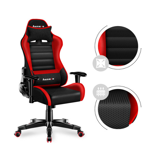 HUZARO RANGER 6.0 Rot Mesh Gaming Stuhl für Kinder