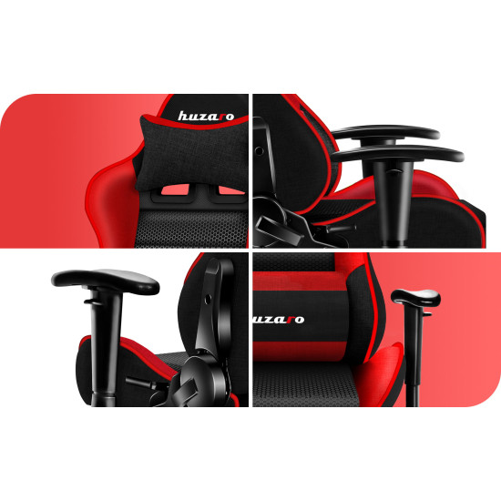 HUZARO RANGER 6.0 Rot Mesh Gaming Stuhl für Kinder