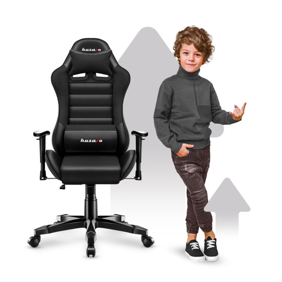 HUZARO RANGER 6.0 Schwarz Gaming Stuhl für Kinder