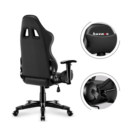 HUZARO RANGER 6.0 Schwarz Gaming Stuhl für Kinder